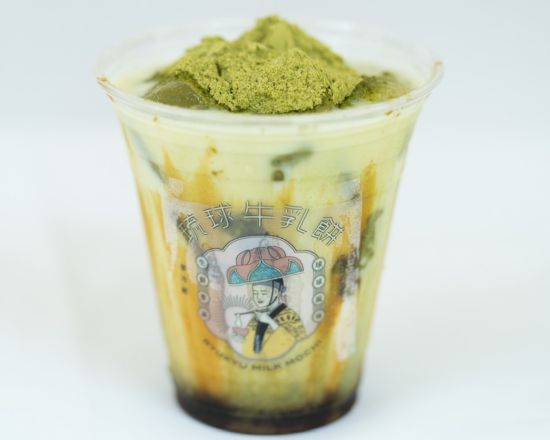 黒糖抹茶ミルク
