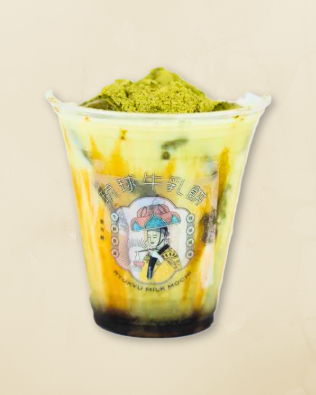 黒糖抹茶ミルク
